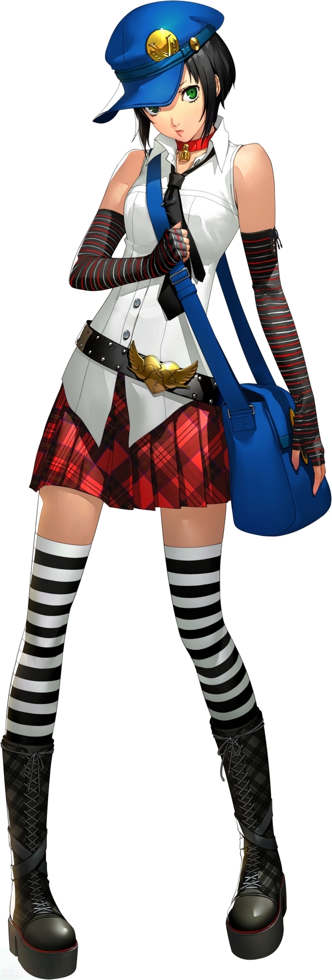 マリー CV.花澤香菜：八十稲羽で出会った謎の少女。不愛想でそっけなく見えるが、実は好奇心が旺盛で積極的な性格。誰にも言えないヒミツの趣味があるらしい。
