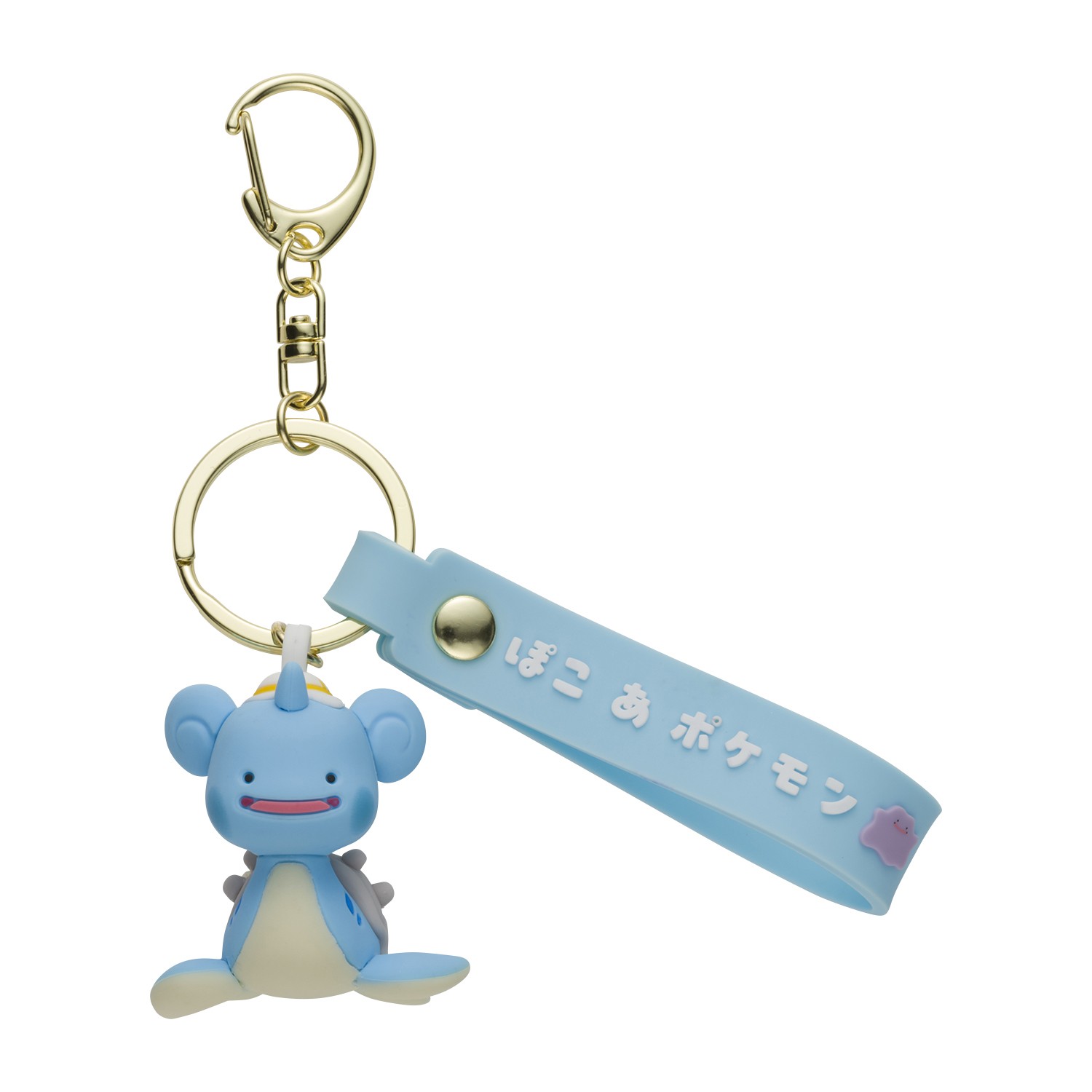 立体ラバーキーホルダー ぽこ あ ポケモン メタモン ハット（ラプラスへんしん）