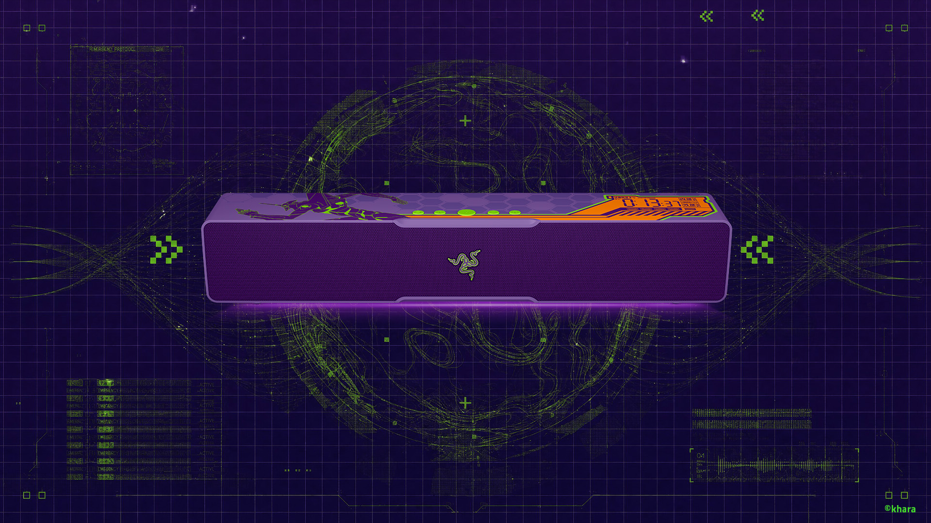 ゲーミングマウスパッド「Gigantus V2 XXL EVANGELION（EVA-01）コレクション」（価格：6,980円）