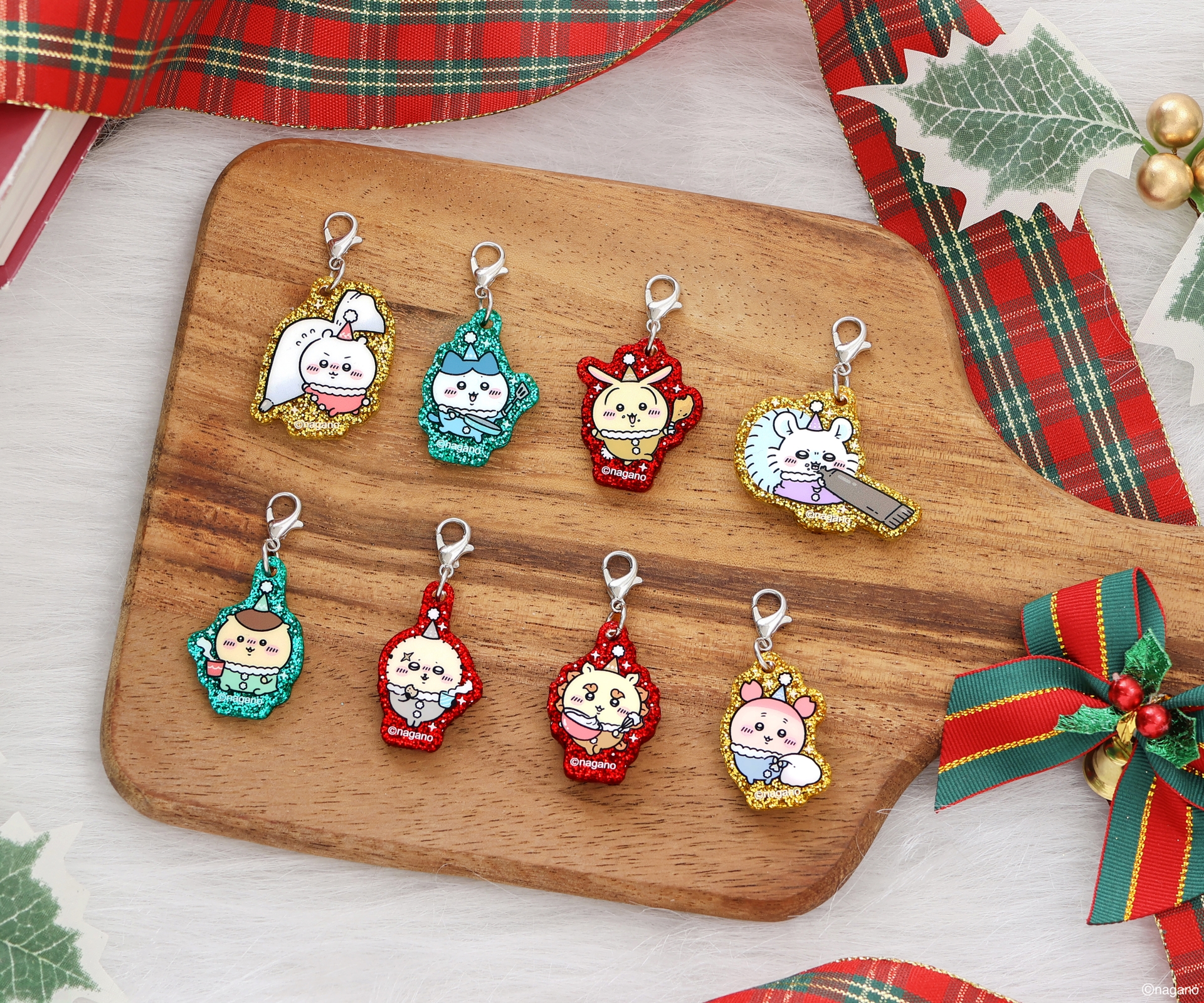 ちいかわクリスマスマーケット トレーディングアクリルミニチャーム（全8種）　単品 330円  / BOX 2,640円