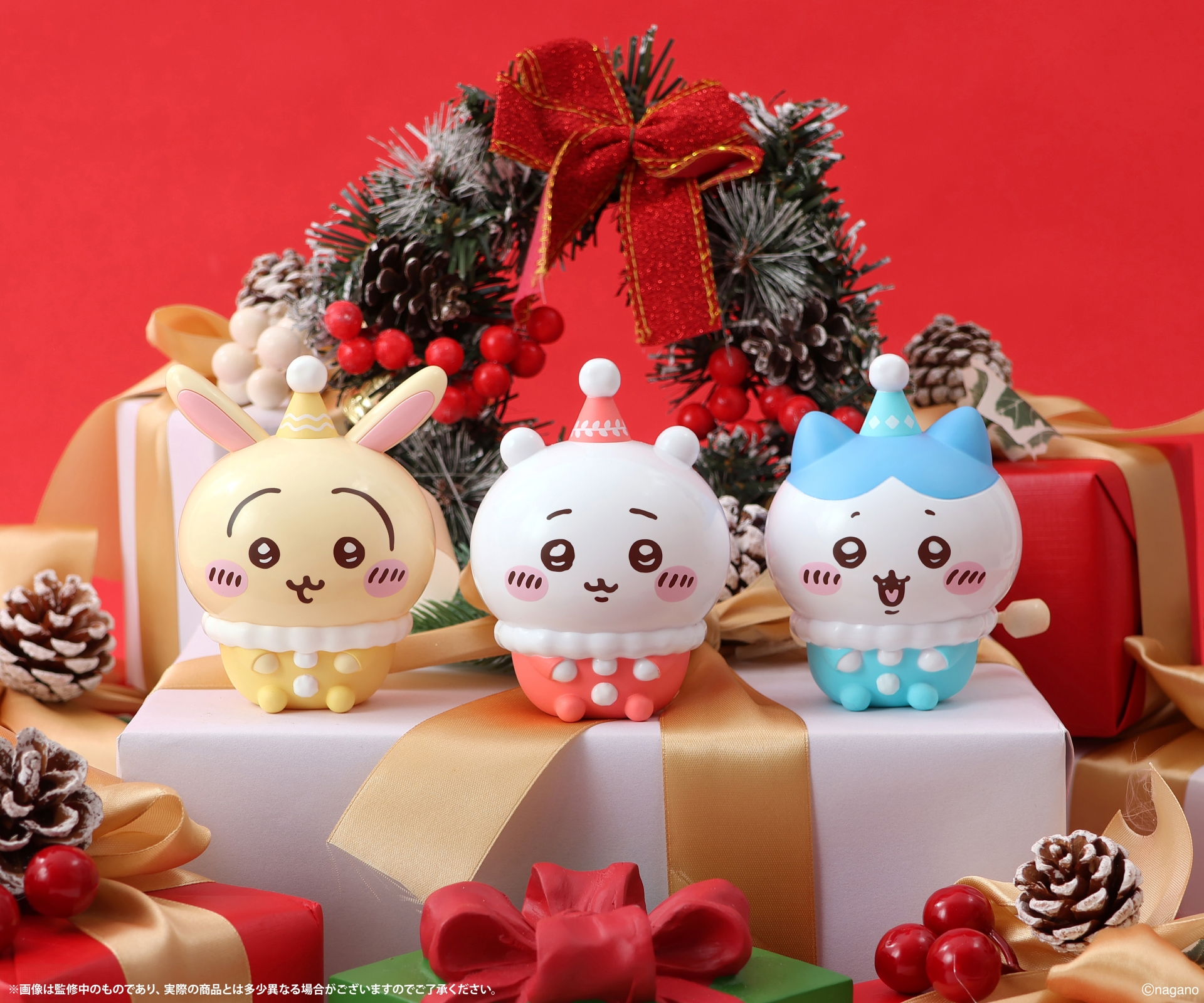 ちいかわクリスマスマーケット おかしケース（キャンディ付き）各2,200円