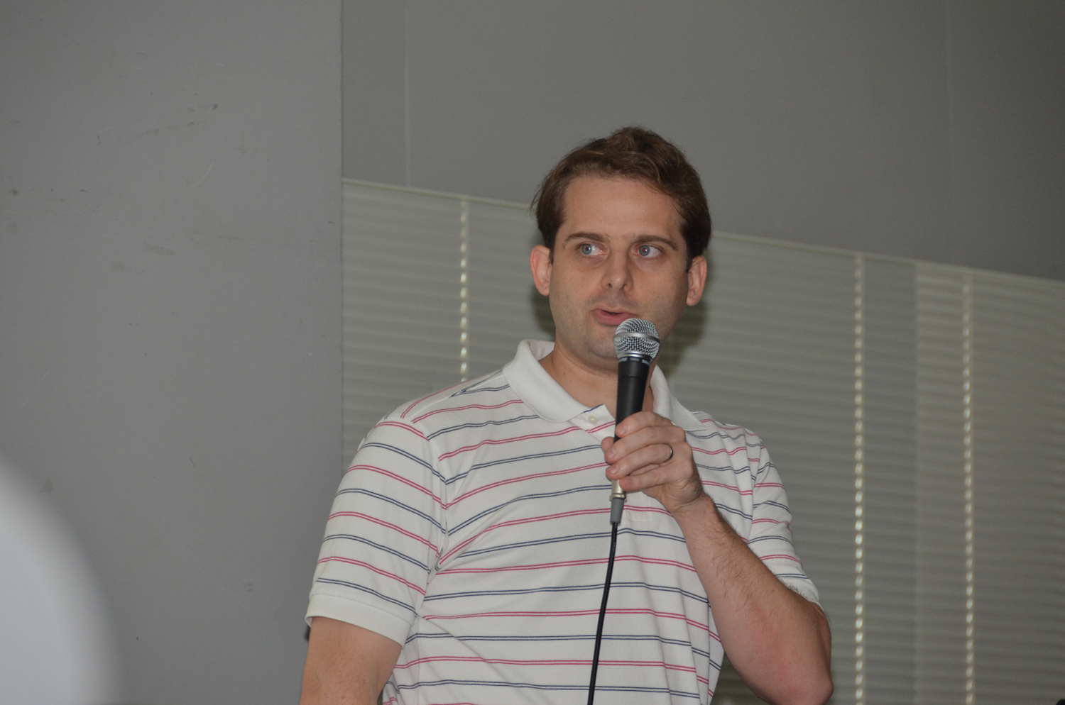 テッセレーション技術関連について講演したRemi Driancourt氏（シニア R&amp;D エンジニア）