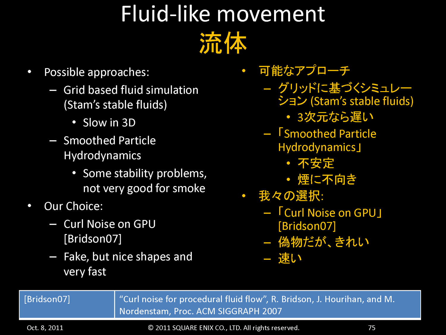 「Luminous Studio」の次世代パーティクルシステム