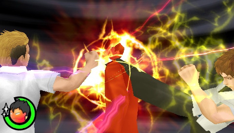 ダチと息が合えば「マブダチスペシャル」の威力が倍増。1人プレイの場合はCPUキャラクターが自動的に連携技につきあってくれる