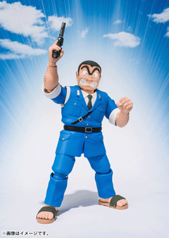 こち亀　両津勘吉　BANDAI アクションフィギュア　送料込み こち亀」の両さんがアクションフィギュアとなって発売！ - GAME