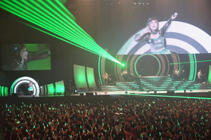 「いっぱいいっぱい」のコールは限界への挑戦!? 昼、夜ともに、限界を超えるような大きな声でのコールで応えていた