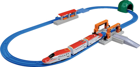 プラレールにJ東日本の新車両「E6系新幹線スーパーこまち」登場