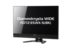 三菱ディスプレイ RDT235WX(BK) 23インチ　ノングレア 三菱ディスプレイ RDT235WX(BK) 23インチ ノングレア Amazon.co.jp