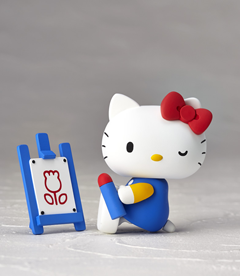 バルザック × キティちゃん フィギュア　B品 超合金 ハローキティ (マジンガーZカラー) 約105mm ダイキャスト