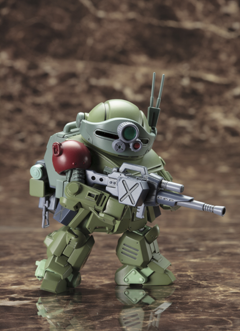 装甲騎兵ボトムズ の スコープドッグ がデフォルメプラモに Game Watch