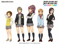 ラノベスタイルrpg Ios スクールガールストライカーズ 配信開始 毎週ストーリー配信予定 Game Watch