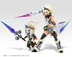 MH4G』とアクションフィギュア4体をセットにした
