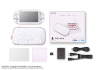 ライトピンク/ホワイトのPS Vitaがアパレルブランド「MERCURYDUO」と