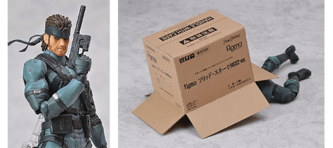 可動フィギュア「figma ソリッド・スネーク MGS2ver.」が登場！ - GAME