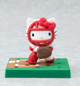 キティが野球選手に！ 「ねんどろいどぷらす ベースボール ハロー