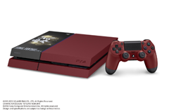 FINAL FANTASY 零式」のテーマカラーをモチーフにした赤いPS4が登場