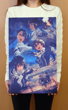 艦これ」妙高型四姉妹を描いたグラフィックアートが本日予約開始