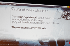 戦時下の市民を描いた This War Of Mine 逆転の発想 Game Watch