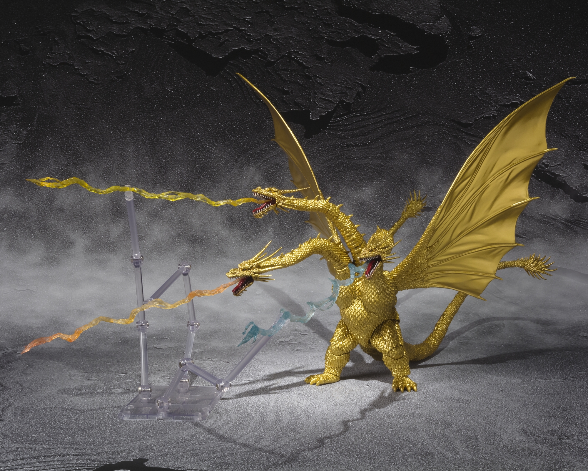 落ち着いた色合いの「Special Color Ver.」。巨大な羽根と自由に動く首が、ポーズの面白さをもたらしている