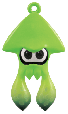 タカラトミーアーツから、ガチャマスコット「Splatoon イカマスコット