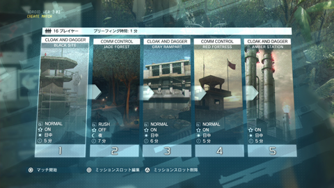 Metal Gear Online インプレッション Game Watch