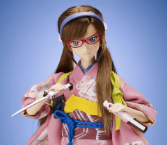 和ドール「真希波・マリ・イラストリアスと日本刀」予約開始 - GAME Watch