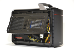 ★★GTUNE-LittleGEAR-i310 シリーズ/ブラック /Mini-ITX仕様/電源付/中古美品/★★ G-Tune、ハンドルを装備した小型ゲーミングPC「LITTLEGEAR