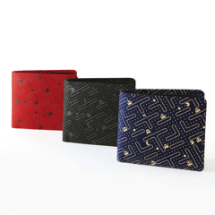 パックマン35周年記念コラボ「甲州印伝×PAC-MAN」発売 - GAME Watch