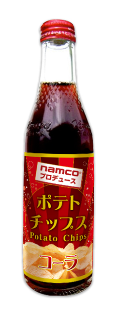 ナムコ、クレーン景品に「ポテトチップス味 コーラ」を開発！ - GAME Watch