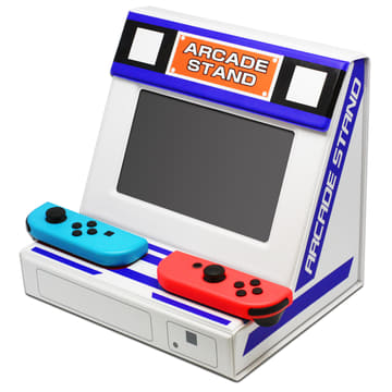 Nintendo Switch 本体　スタンド付き Switch本体や周辺機器、ゲームソフトまで全収納できるスタンドが
