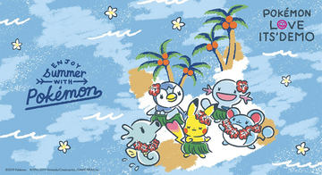 POKÉMON」×「ITS'DEMO」夏のコラボ第2弾！ 海の波とボーダーを