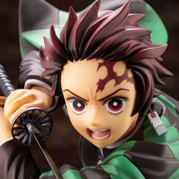 鬼滅の刃 ARTFX J 限定特典 表情替えパーツ付 竈門炭治郎 竈門禰豆子 ARTFX J 竈門炭治郎 竈門禰豆子 我妻善逸 フィギュア 表情替え
