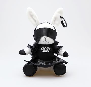 2B」と「9S」の可動ぬいぐるみ「ニーア オートマタ アクション