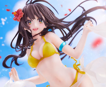 フェアリーテイル(エルザ水着(黒)(フィギュア) 黒の水着からはみでる谷間！ 「FAIRY TAIL」より、フィギュア