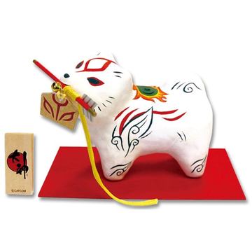 【イーカプコン限定】大神　スペシャルコレクション　まるまるアマテラスのぬいぐるみ 大神』イーカプコン限定グッズ「まるまるアマテラスのぬいぐるみ