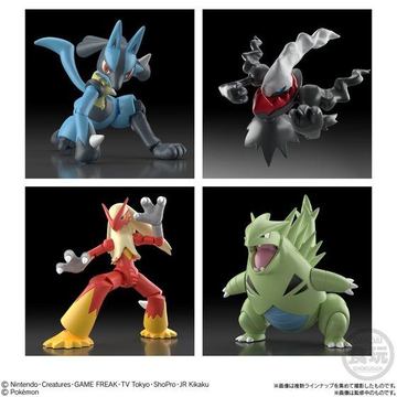 金銀のポケモンとトレーナーたちがフィギュアに！ 食玩シリーズ
