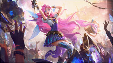 リーグオブレジェンド キャラカード ロル 韓国限定 LOL リーグ・オブ・レジェンド』韓国アイドル風の新スキン「K/DA