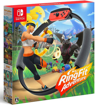 Nintendo Switch - N.SWITCH/リングフィットアドベンチャー 本体セット動作品 Switch本体とセットになった「Nintendo Switch リングフィット