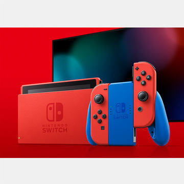 マリオカラーのSwitch本体！ 「Nintendo Switch マリオレッド