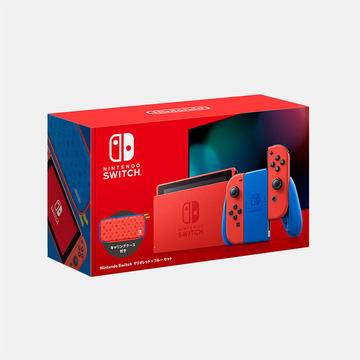 Nintendo Switch マリオレッド×ブルーセット　限定品 マリオカラーのNintendo Switch「マリオレッド×ブルー セット