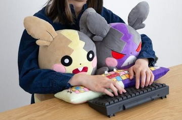 PCクッション　ポッチャマ 愛らしい姿に癒されながらデスクワークできる！プレミアム