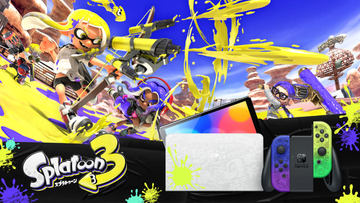 早い者勝ち！Nintendo Switch有機EL/スプラトゥーン3エディション スプラトゥーン3』デザインのNintendo Switch（有機ELモデル）が