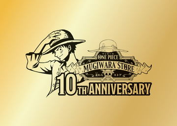 ワンピース 麦わらストア 10周年記念プレート 10th PARTY! ワンピース】麦わらストア10周年記念プレート -10th PARTY