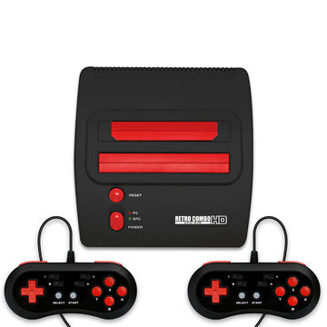 FC、SFC用ソフトとの互換性を持つゲーム機「レトロコンボ RED V2