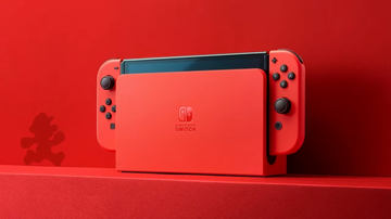 AmazonにてマリオレッドのNintendo Switch（有機ELモデル）が
