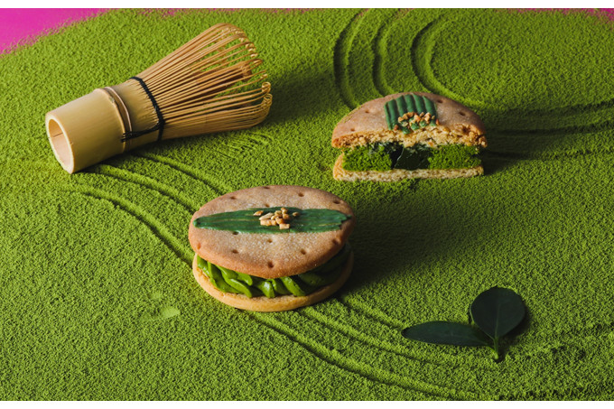 伊藤久右衛門監修 宇治抹茶チーズクリームサンド