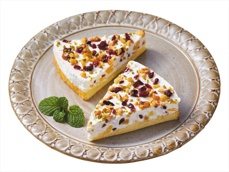 ドライフルーツとナッツのカッサータ