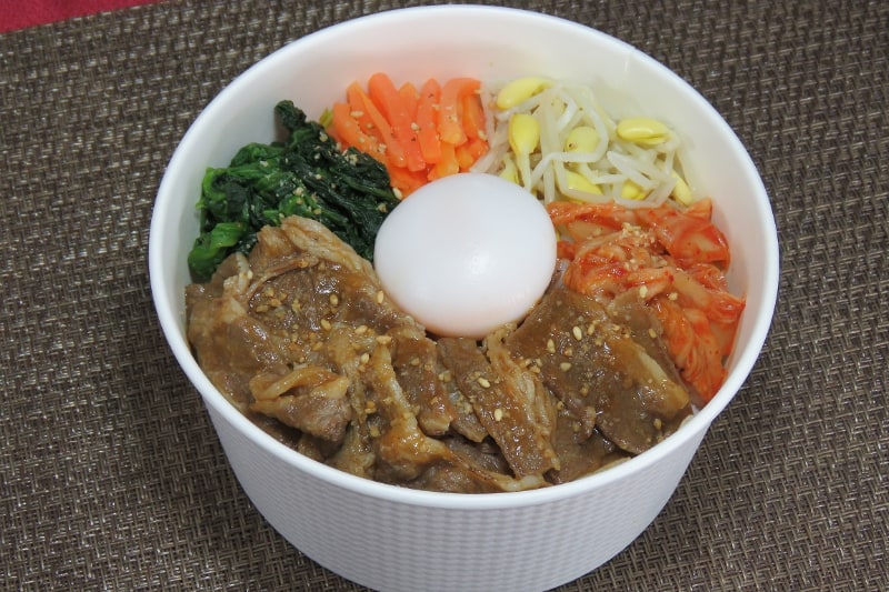 焼肉なべしま監修 ビビンバ丼（もち麦入ご飯）