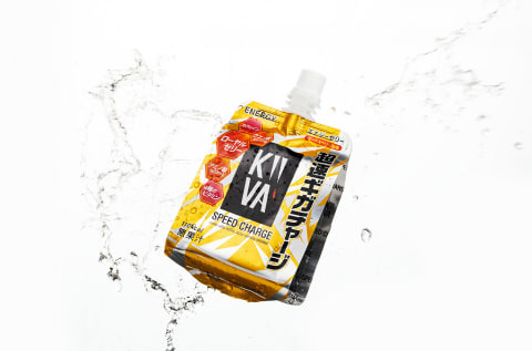 ソフビ　ゼリーちゃん　エナジードリンク エナジー成分配合のゼリー飲料「キーバ スピードチャージゼリー