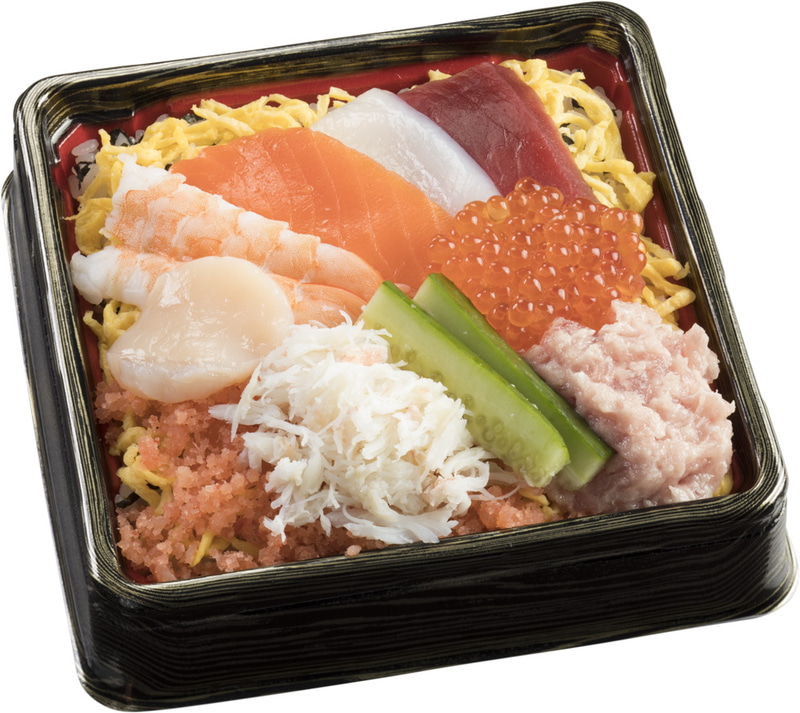 「海鮮ちらし」580円